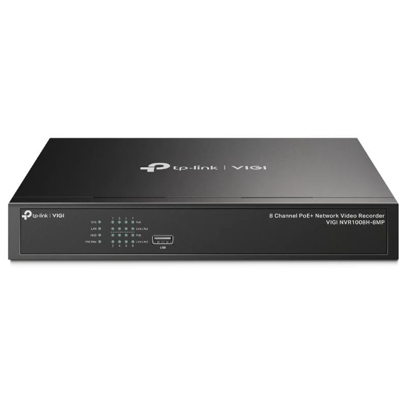 Gravador de Vídeo em Rede VIGI Grabador IP NVR1008H-8MP Rack 01 HDD 08 C PoE - imagem 2