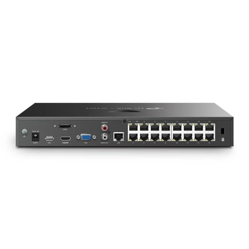 Gravador de Vídeo em Rede VIGI NVR2016H-16P Grabador IP Rack 02 HDD 16 C PoE - imagem 4