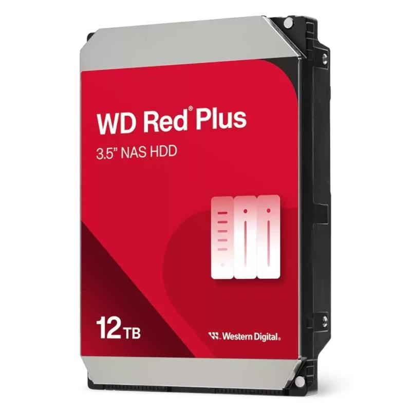 Disco rígido Western Digital vermelho Plus WD120EFGX 12TB SATA-600