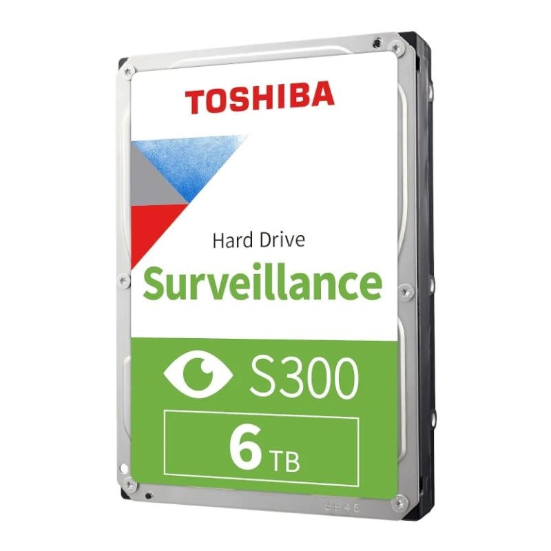 Disco rígido Toshiba S300 Surveillance 6TB 3.5" SATA-600 Bulk