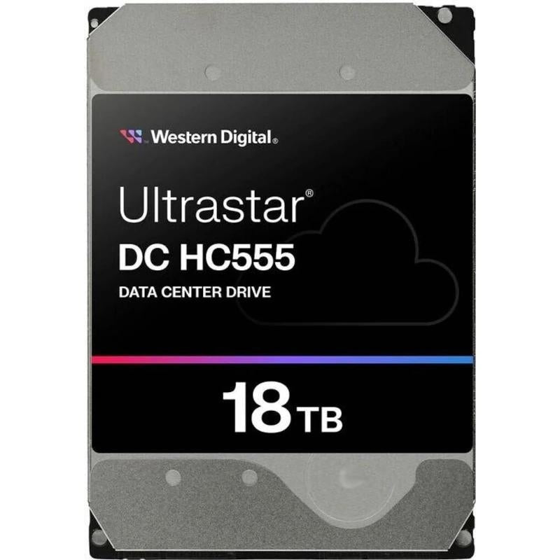Disco rígido Western Digital Ultrastar DC HC555 18TB SAS 512MB
