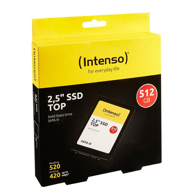 Disco SSD Intenso 3812450 Top 512GB 2.5" Sata3 - imagem 2