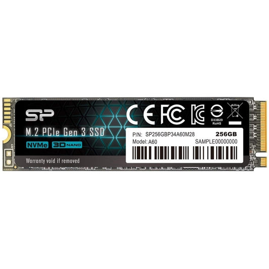 Disco SSD SP P34A60 256GB M.2 PCIe Gen3x4 Nvme