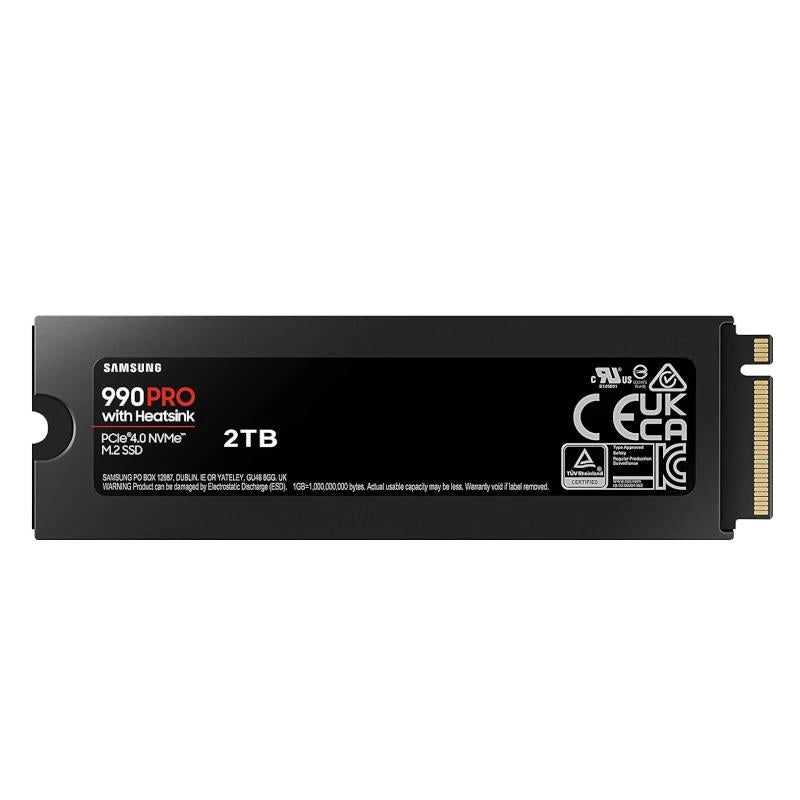 Disco SSD Samsung 990 PRO HeatSink 2TB PCIe 4.0 NVMe M.2 - imagem 3