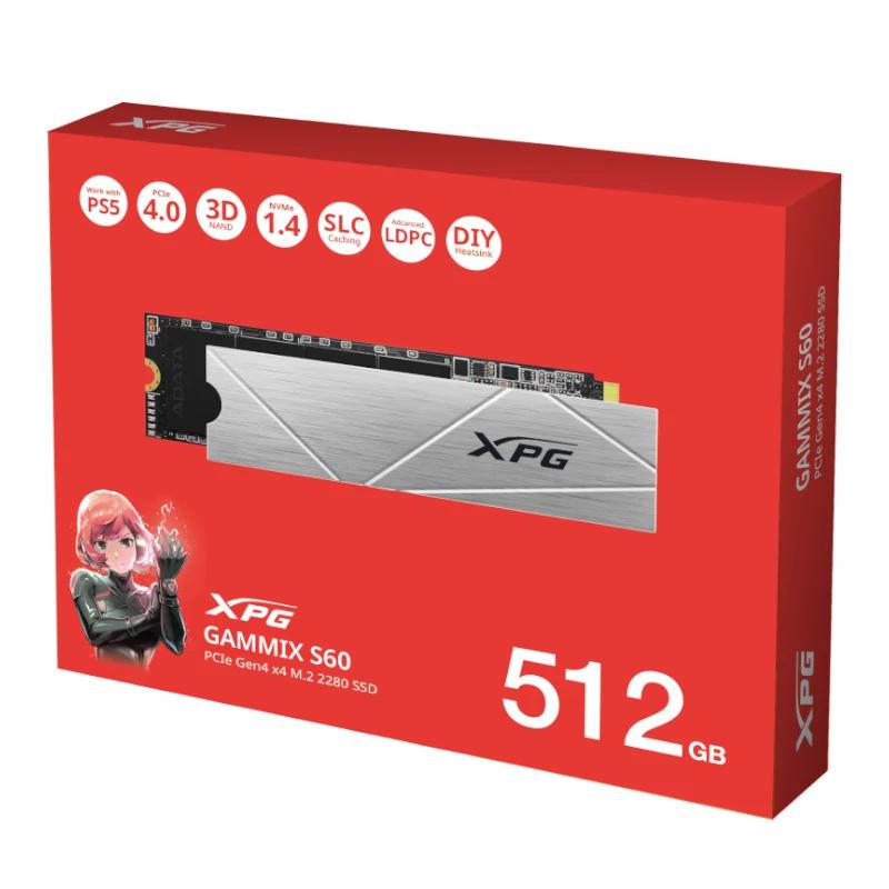 Disco SSD ADATA XPG GAMMIX S60 512GB PCIe Gen4 x4 - imagem 4