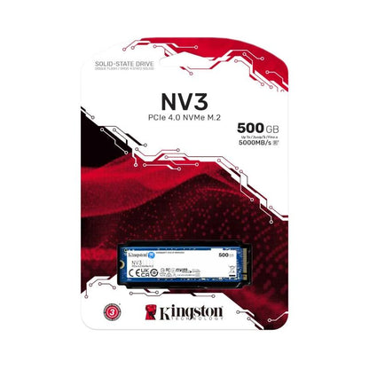 Disco SSD Kingston NV3 500GB PCIe NVMe Gen 4.0 - imagem 3