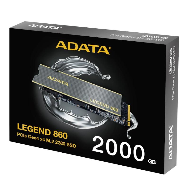 Disco SSD ADATA LEGEND 860 2TB PCIe Gen4x4 6000 MB-s - imagem 5