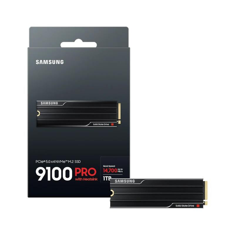 Disco SSD Samsung 9100 PRO HS 1TB PCIe 5.0 14700 MB-s - imagem 5