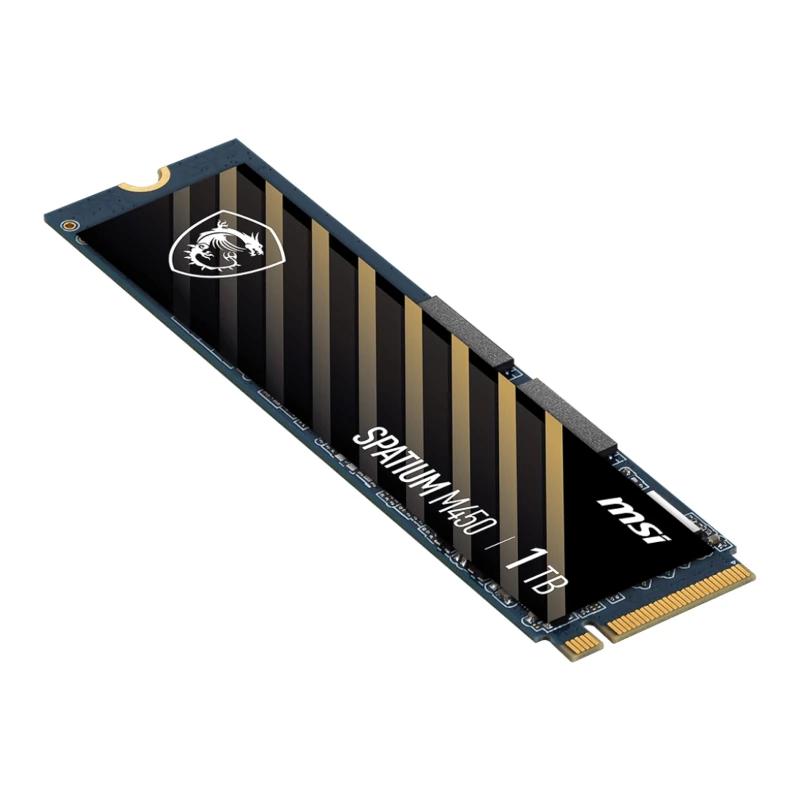 Disco SSD MSI Spatium M450 1Tb PCIe 4.0 NVMe 3400 Mb-s - imagem 4