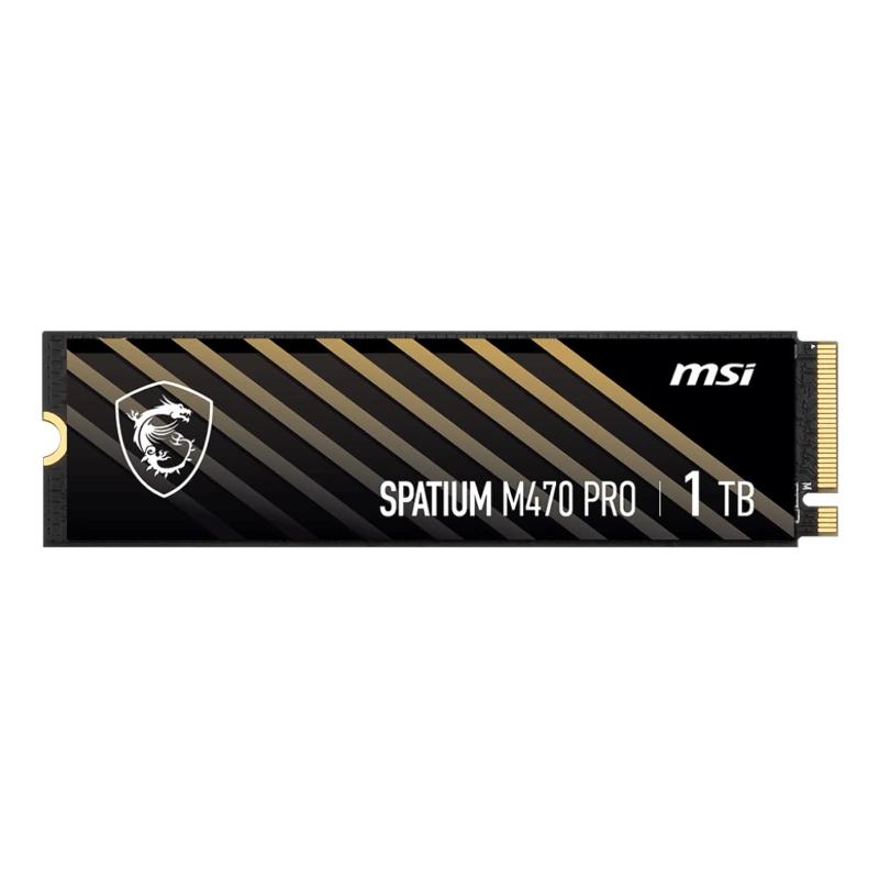 Disco SSD MSI Spatium M470 Pro 1Tb PCIe 4.0 NVMe 6000Mbs - imagem 3
