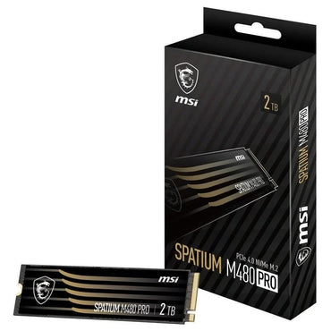 Disco SSD MSI Spatium M480 Pro 2Tb PCIe 4.0 NVMe 7400Mbs - imagem 2