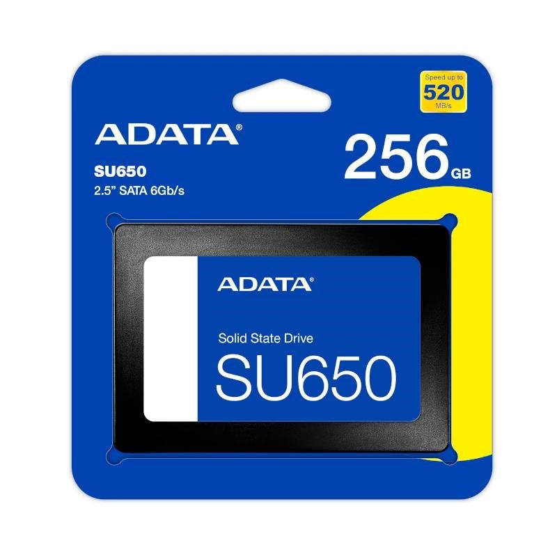 Disco SSD ADATA Ultimate SU650 256GB 3D NAND 2,5" SATA3 - imagem 2