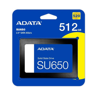 Disco SSD ADATA Ultimate SU650 512GB 3D NAND 2,5" SATA3 - imagem 2