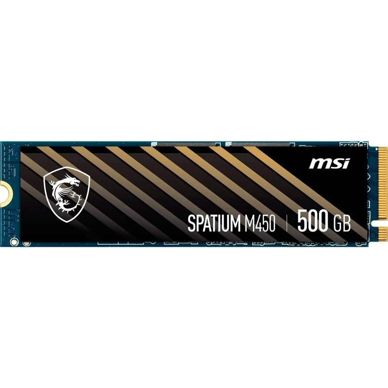Disco SSD MSI Spatium M452 500Gb PCIe 4.0 NVMe 3500 Mb-s - imagem 2