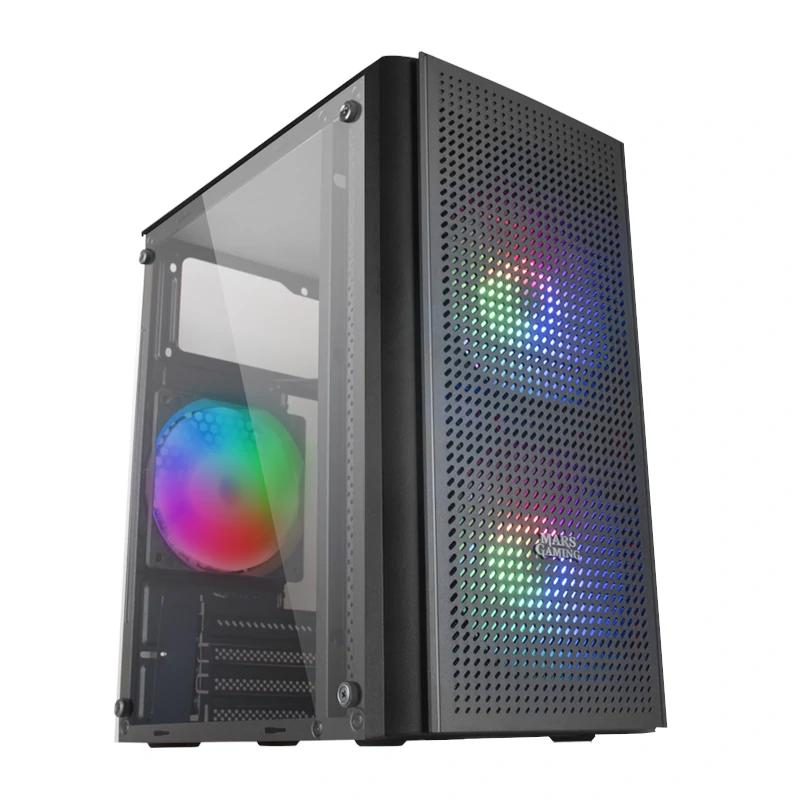 Caixa de Computador Mars Gaming caja MICRO-ATX MC300 preto - imagem 3