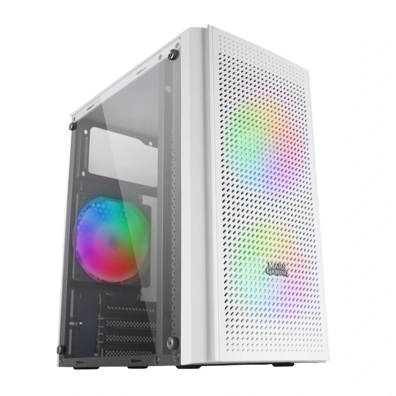 Caixa de Computador Mars Gaming caja MICRO-ATX MC300W branco - imagem 3