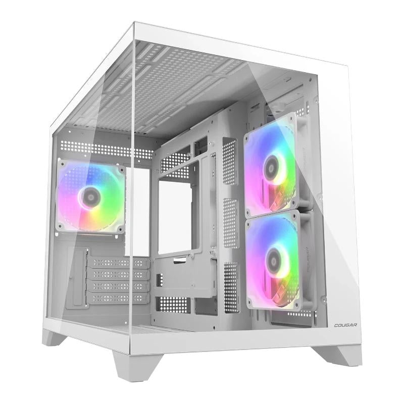 Caixa de Computador Cougar Caja Semitorre FV150 Mini Rgb branco - imagem 2