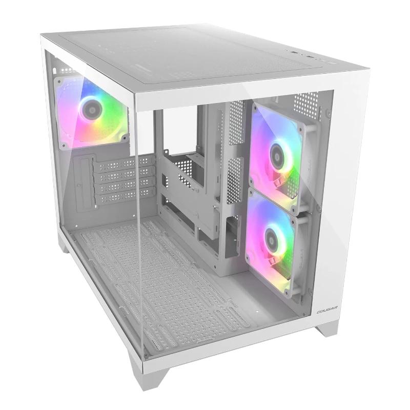 Caixa de Computador Cougar Caja Semitorre FV150 Mini Rgb branco - imagem 3