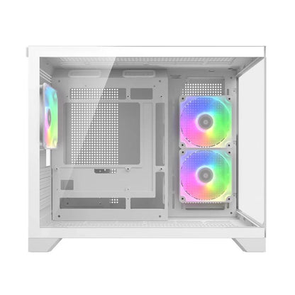 Caixa de Computador Cougar Caja Semitorre FV150 Mini Rgb branco - imagem 5