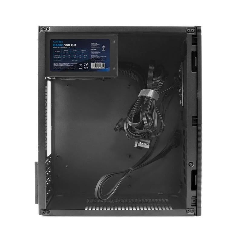Caixa de Computador CoolBox Caja MATX M460 USB-C 3.2 GEN1 500W - imagem 4