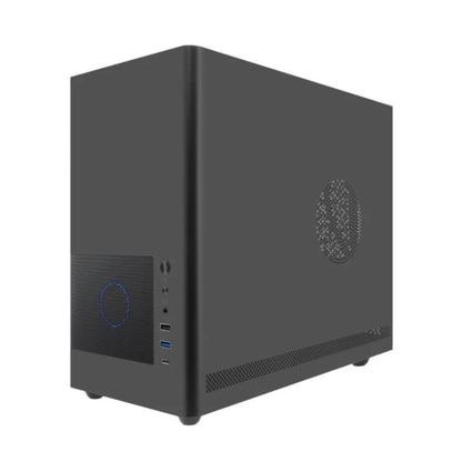 Caixa de Computador Coolbox Caja Matx USB-C 3.2 G1 F.Metal S/Fte Preto - imagem 3