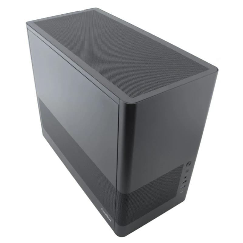 Caixa de Computador Coolbox Caja Matx USB-C 3.2 G1 F.Metal S/Fte Preto - imagem 4