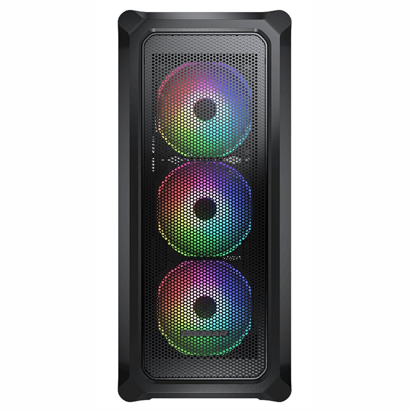 Caixa de Computador Cougar Caja Semitorre Archon 2 Mesh RGB preto - imagem 5