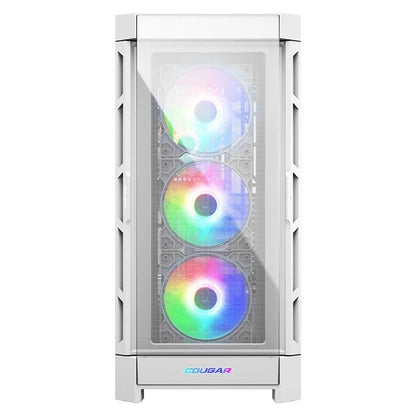 Caixa de Computador Cougar Caja Semitorre Duoface PRO Rgb branco - imagem 2