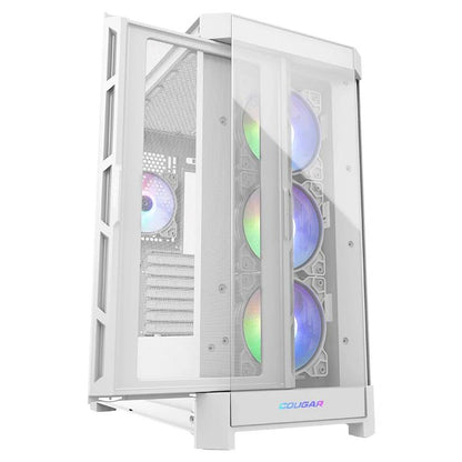 Caixa de Computador Cougar Caja Semitorre Duoface PRO Rgb branco - imagem 4