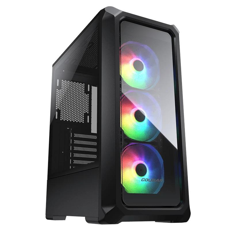 Caixa de Computador Cougar Caja Semitorre Archon 2 RGB preto - imagem 4