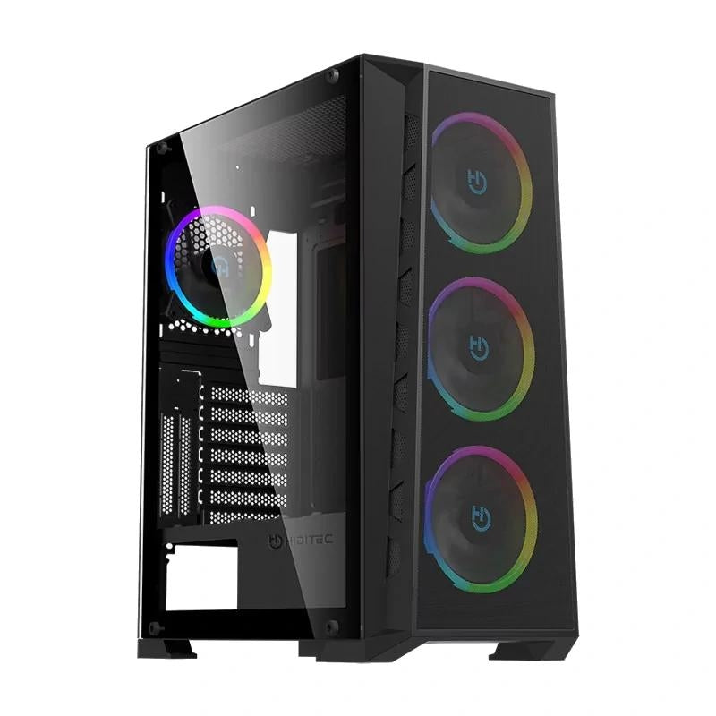 Caixa de Computador Hiditec Caja ATX MH12 METAL ARGB USB 3.1 TYPE-C - imagem 2