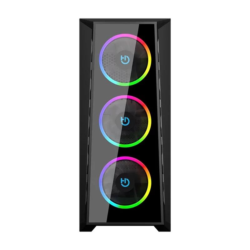 Caixa de Computador Hiditec Caja ATX MH12 Glass ARGB USB 3.1 TYPE-C - imagem 3