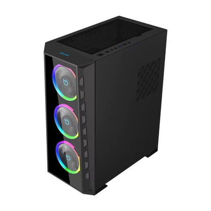 Caixa de Computador Hiditec Caja ATX MH12 Glass ARGB USB 3.1 TYPE-C - imagem 4