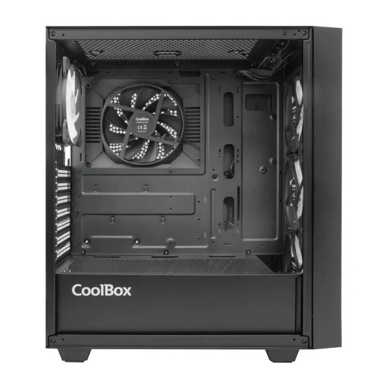 Caixa de Computador Coolbox Caja Gaming ATX GA300 GRIDLINE preto - imagem 5