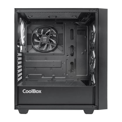 Caixa de Computador Coolbox Caja Gaming ATX GA300 GRIDLINE preto - imagem 5