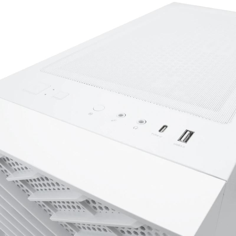Caixa de Computador Coolbox Caja Gaming ATX GA300 GRIDLINE branco - imagem 3