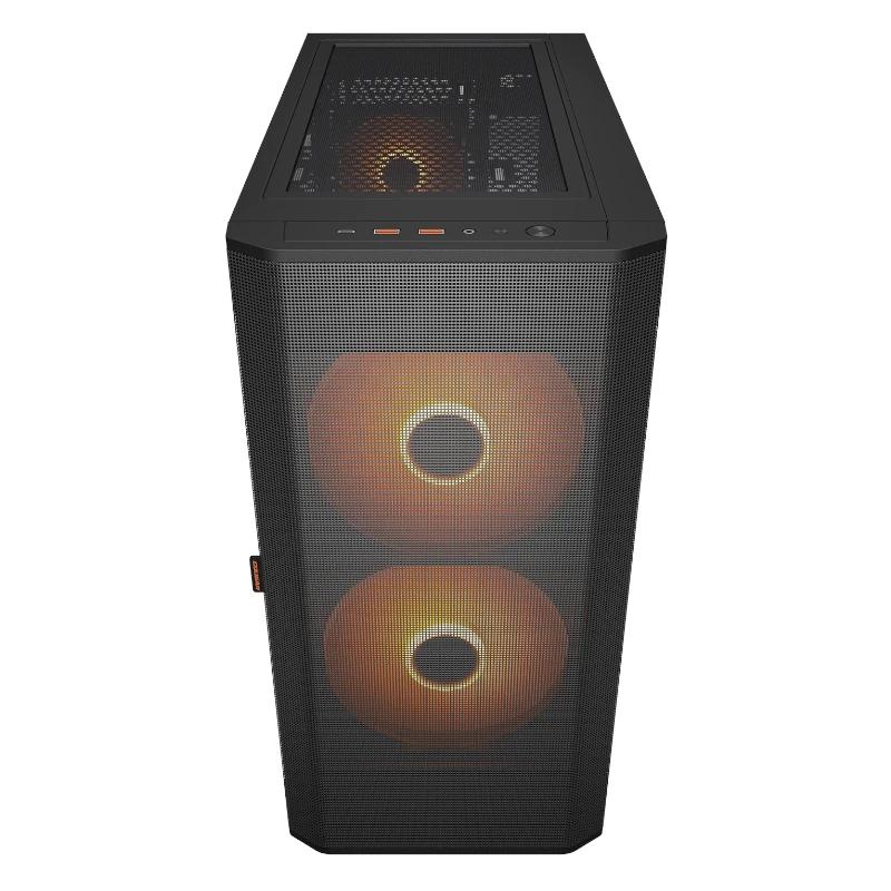 Caixa de Computador Cougar Caja Semitorre Airface Flo RGB preto - imagem 3