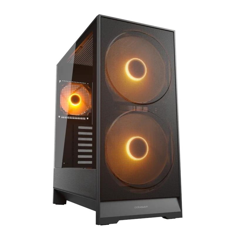 Caixa de Computador Cougar Caja Semitorre Airface 180 preto - imagem 2