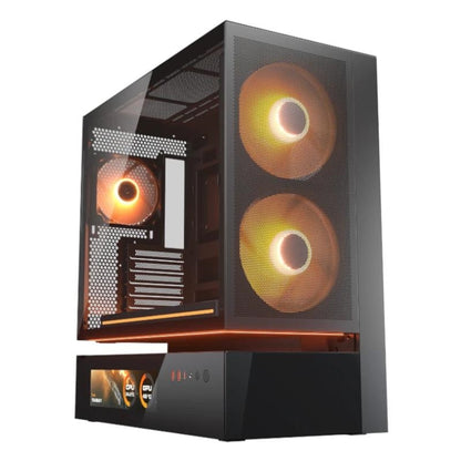 Caixa de Computador Cougar Caja Semitorre CFV235 Mesh Vision preto - imagem 2