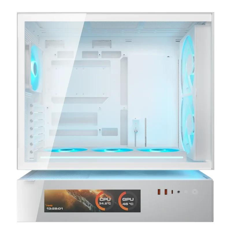 Caixa de Computador Cougar Caja Semitorre CFV235 Mesh Vision branco - imagem 3