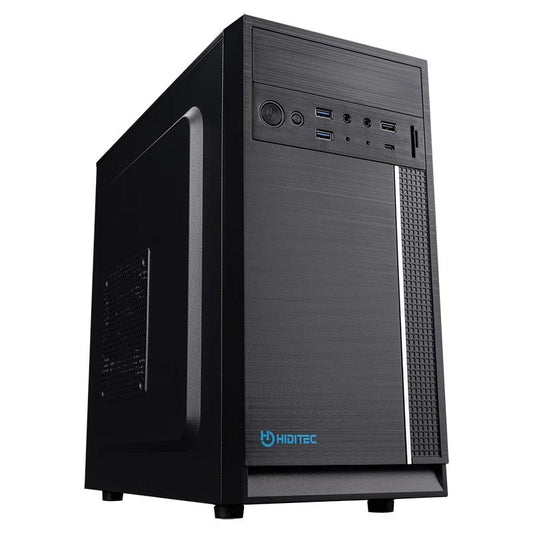 Caixa de Computador Hiditec Caja Micro Atx Q5 PRO USB 3.1 TYPE-C + PSU