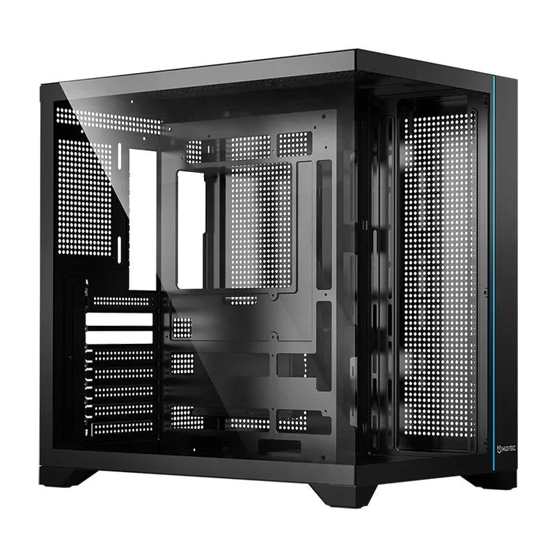Caixa de Computador Hiditec Caja ATX Gaming H3 PRO ARGB preto - imagem 2