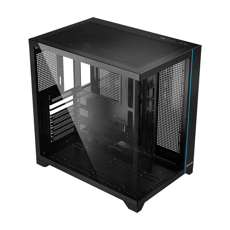 Caixa de Computador Hiditec Caja ATX Gaming H3 PRO ARGB preto - imagem 3