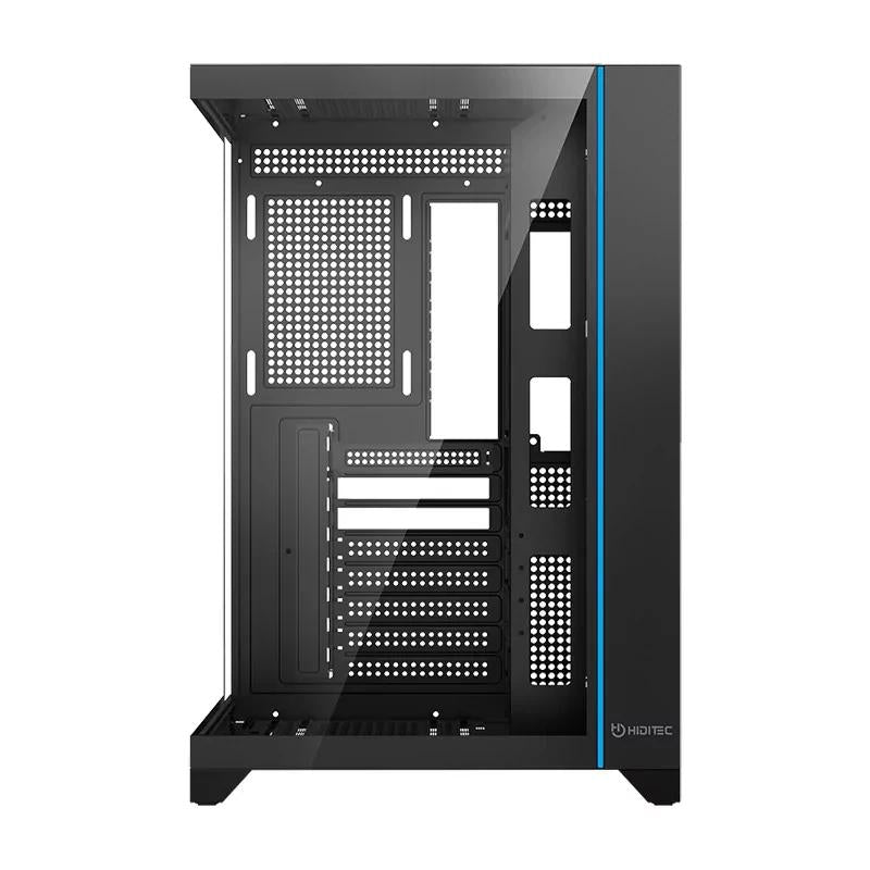 Caixa de Computador Hiditec Caja ATX Gaming H3 PRO ARGB preto - imagem 4