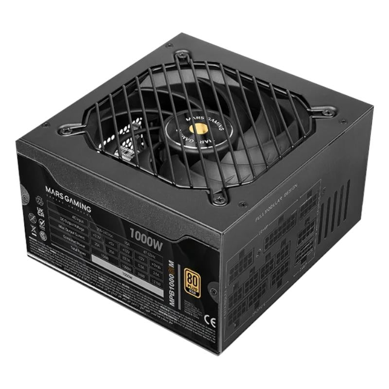 Fonte de Alimentação MARS Gaming Fuente Alimen.1000W Atx3.1 FullMod - imagem 2