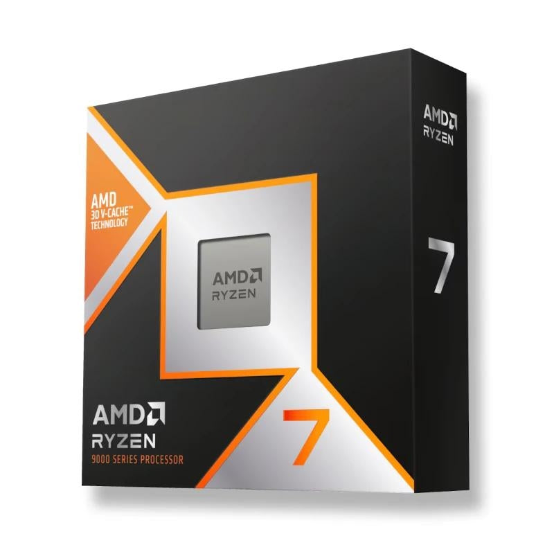 Processador AMD RYZEN 7 9800X3D 5.2GH 104M 8CORE AM5 BOX sem V