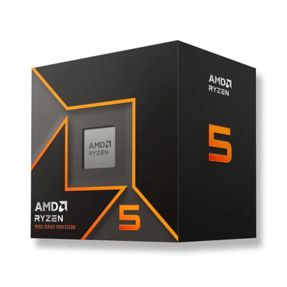 Processador AMD RYZEN 5 9600 3.8GHz 38M 6CORE AM5 BOX com Vent