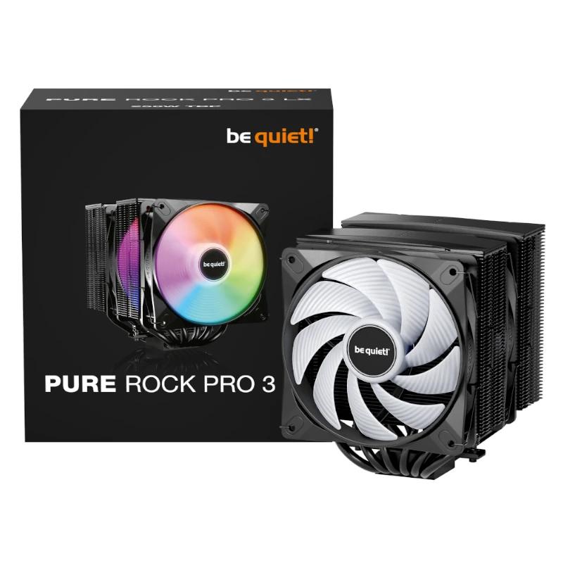 Ventoinha be quiet! PURE ROCK PRO 3 LX preto - imagem 3
