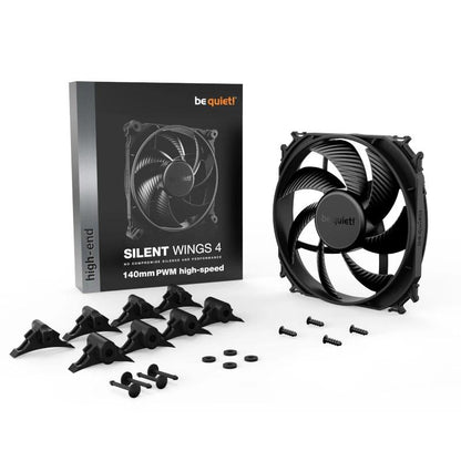 Ventoinha be quiet! Silent Wings 4 140mm Preto - imagem 4