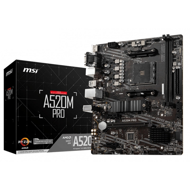 MSI Placa Base A520M PRO mATX AM4 - imagem 2
